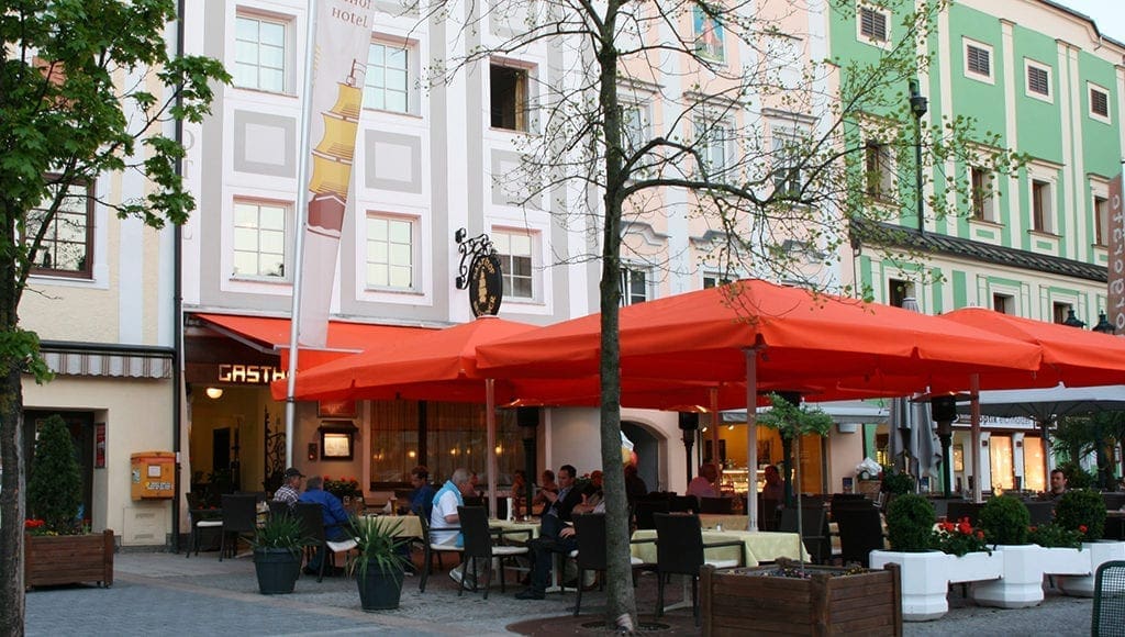 Schiff Ennsradweg Gasthof Hotel Zum Goldenen Schiff