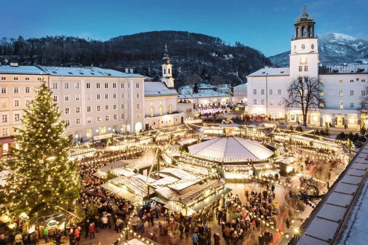 Christkindlmarkt Stadt Salzburg Salzburgerland Tourismus Gulliver Theis 1