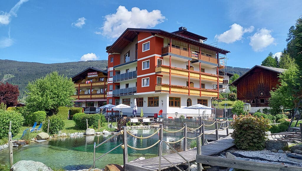 Hausansicht Hotel Gewuerzmuehle Radstadt Hausansicht Hotel Gewuerzmuehle Radstadt