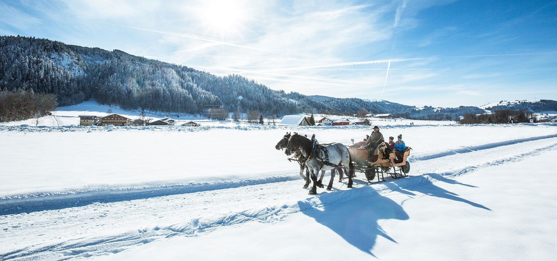 Pferdeschlittenfahrten Tourismusverband Radstadt Markus Rohrbacher 1
