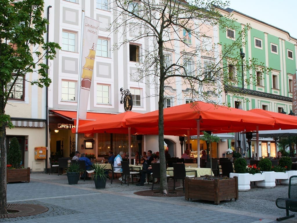 Schiff Ennsradweg Gasthof Hotel Zum Goldenen Schiff
